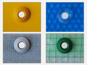 Kunststoff Clip-Ösen für Planen & Co., Einfache Montage