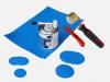 Reparatur-Set für LKW + PVC Planen, auch unterwasser für Poolfolie, Teichfolie usw. geeignet