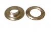 Metall Öse silberfarben, vernickelt, 10 mm Innendurchmesser