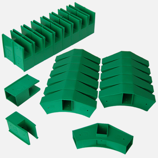 Delta groer Steck-Bausatz 30 Teile Spar Set (grn)