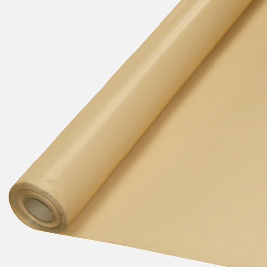 Abdeckplane PVC ca. 600g/m Meterware - beige 1,50 m breit (2. Wahl Ware)