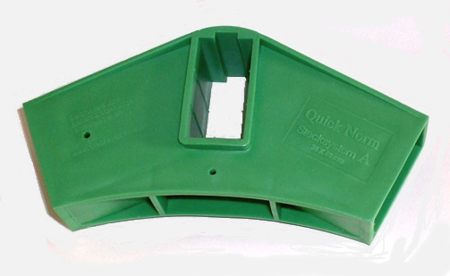 Quick-Norm (A) Steckverbinder für Gewächshaus Pavillion Zelt (grün)